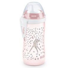 NUK First Choice鴨嘴防漏兒童水杯, 300ml, 1個, 小鹿斑比