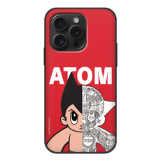 아톰 블루프린트 마그네틱 카드수납 범퍼 휴대폰 케이스