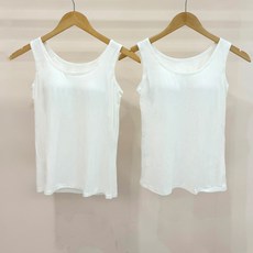 Paperments 女性用麻糬感修身版型內置胸墊莫代爾背心 22210 B 2p