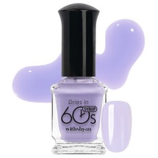 위드샨 60초 매니큐어, M152라일락시럽, 9ml, 1개 M152라일락시럽, 9ml, 1개
