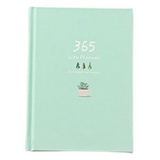Maket Gamseong 365 硬殼封面計畫本, 1個, 薄荷綠