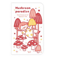 Maket Gamseong 週計畫迷你便條紙, 蘑菇叢林, 2個