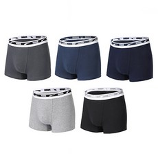 [含大尺碼] PUMA BODYWEAR 男性新棉質四角內褲 5件組