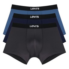 levisbodywear 日常彈性聚酯纖維四角褲3件組
