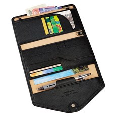 AFECTO RFID防盜三折護照夾