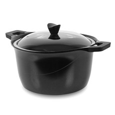 BODNER 電磁爐適用IH湯鍋燉鍋, 1個, 28cm, 黑色