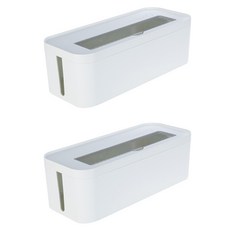 리템 케이블 O 플러스 멀티탭 보관함, 아이보리, 2개