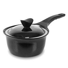 BODNER IH感應爐適用單柄湯鍋, 1個, 18cm, 黑色