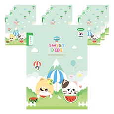 PENPIA 1000 小學8格書寫裝訂筆記本, D 綠色西瓜, 10個