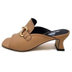 나인웨스트 여성용 양가죽 홀스빗장식 뮬 FHBSPNW304 5cm