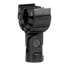 SHURE 舒爾 麥克風通用防震架, 1個, A55HM, 黑色