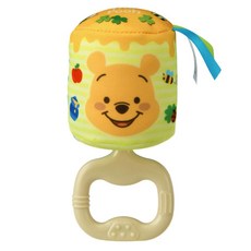 Disney 迪士尼 baby Tomy 小熊維尼搖鈴固齒器, 混合色