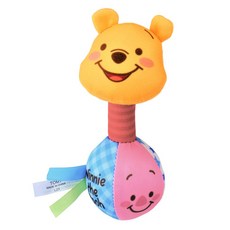 迪士尼寶寶 小熊維尼 啞鈴 搖鈴 嬰兒玩具, 混合色