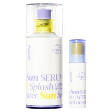 espoir 艾絲珀 水感防曬精華 SPF50+ PA+++ 50ml+5ml, 1組