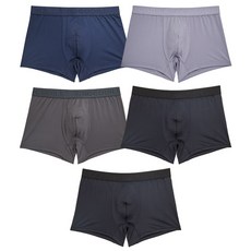 크로커다일 남성용 데일리 베이직 드로즈 5종 세트