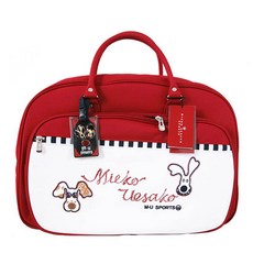 Mu Sports 高爾夫波士頓包 衣服包 MUBB804M, 紅色