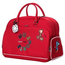 Mu Sports 高爾夫波士頓包 MUBB-001M, 紅色