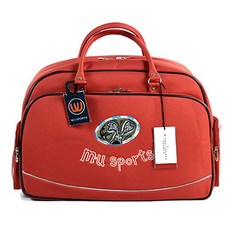 Mu Sports 高爾夫波士頓衣物包 MUBB2004, 紅色