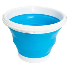 크린메이트 접이식 물통, 10L, 블루