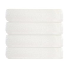 Songwol 松月 營業用洗臉毛巾 38, 白色, 5個