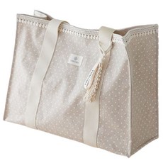 Ymmama 大容量防水媽媽包, 米色點點款