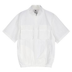 luxgolf 男性街頭外口袋短袖套頭風衣 PF4M803