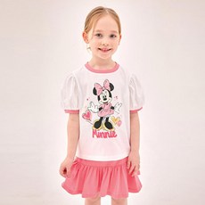 JELISPOON 女童迪士尼米妮可愛裙裝上下套裝