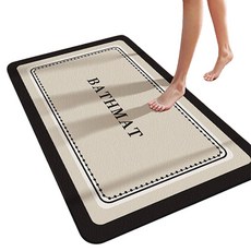 G&Y 現代感性可水洗矽藻土防滑地墊, 點線