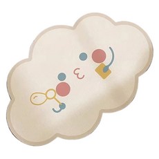 韓國 GNY 快樂雲可水洗硅藻土防滑地墊, 肥皂泡泡