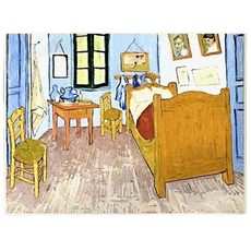 iLovePainting DIY 帆布型名畫繪圖 梵谷 梵谷的房間 40 x 50 cm