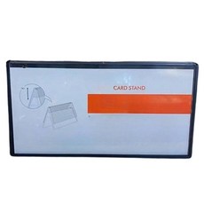 Pampas三角壓克力名片座 黑色, 1個