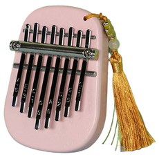 Allode 簡約柔軟8音階迷你卡林巴 TYPE 02 粉色基本款, 1個