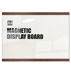 Pampas 胡桃木框 壁掛式 壓克力文件架 02 橫式, 1個