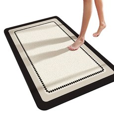 G&Y 現代感性可水洗矽藻土防滑地墊, 菱形