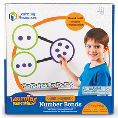 Learning Resources Jumbo 磁性運算板 LER5214, 混合顏色, 1個
