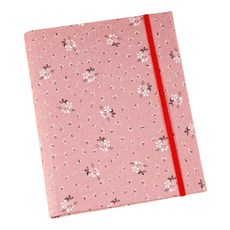 가죽 분리수납형 포토앨범 15cm, 핑크, 50매