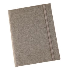 가죽 분리수납형 포토앨범 15cm, 그레이, 50매