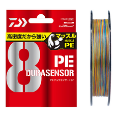 DAIWA 大和 UVF PE Durasensor 8股 X8 +SI2 0.6號, 多色, 1個