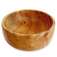 桃花心木優格碗 11cm, 混色, 1個