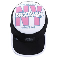 피플캡 핑크 NY BROOKLYN 오버사이즈 볼캡 077