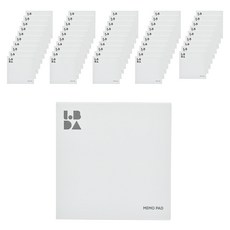 lobda 便條紙, 50套, 白霧, 100入