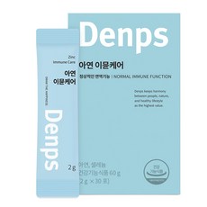 Denps 高鋅硒保健粉 檸檬口味 30條入, 60g, 1個