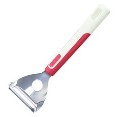 GENIAL 粉色Y型削皮刀, 1個, 粉色 + 白色