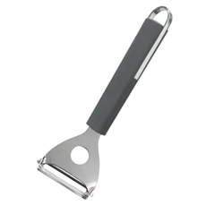 GENIAL Swan 灰色Y型削皮刀, 1個, 灰色