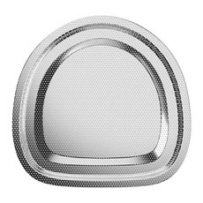 WAGENSTEIGER 不鏽鋼 304 沖孔託盤 D型, 1個, 單一顏色