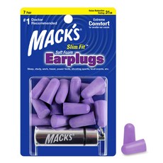 MACK'S Slim Fit 耳塞 + 收納盒, 1個