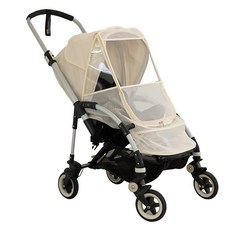 OmOm 豪華兩用嬰兒車蚊帳防蟲罩, 象牙白