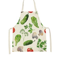 Allode 蔬菜插畫美術圍裙, NO 15