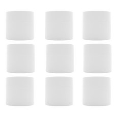 MEIBROWN 化妝品空瓶 多用途分裝容器 5g, 9個, 白色