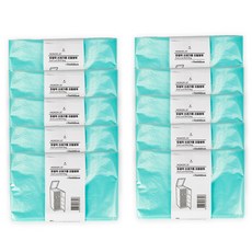 MONOFLAT Dualock 尿布補充袋 280 嬰兒爽身粉香, 10個